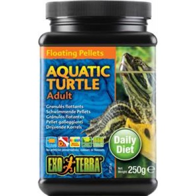 Exo Terra Aquatic Turtle Floating Pellets Adult 250gm