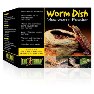 Exo Terra Worm Dish Mealworm Feeder