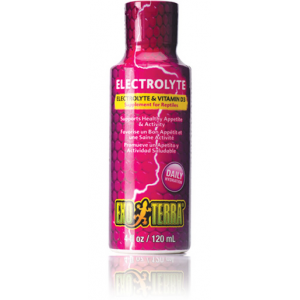 Exo Terra Electrolyte and Vitamin D3 Supplement 120ml