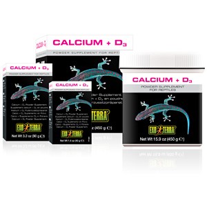 Exo Terra Calcium + D3 Powder 40gm